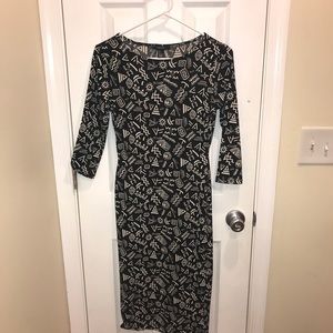 Never worn black & white forever 21 dress